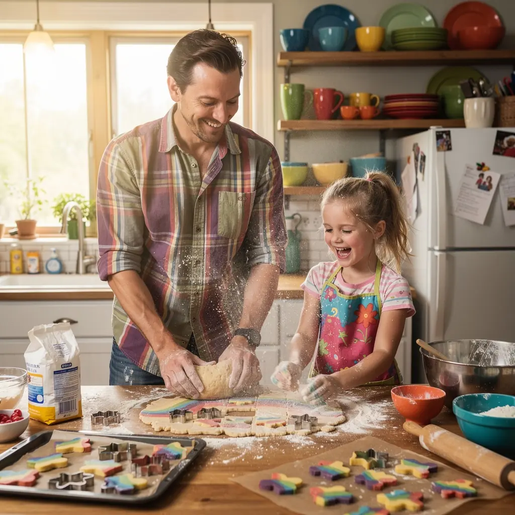 Kreativní zdobení dortu s barevným fondánem