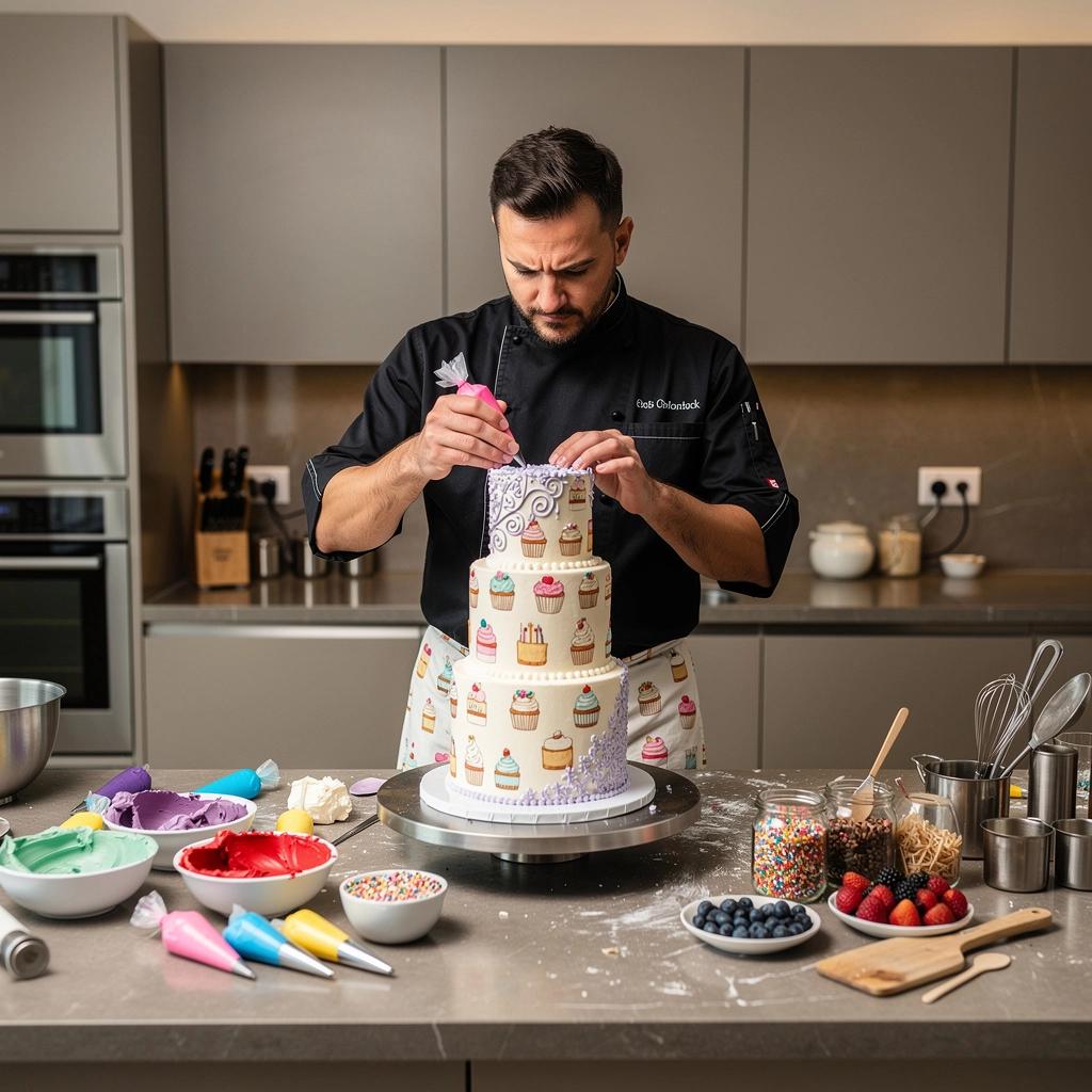 Slaný karamelový dezert s posypem mořské soli v elegantní sklenici